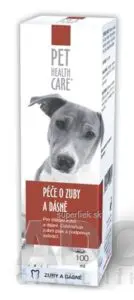 PET HEALTH CARE Starostlivosť o zuby roztok 1x100 ml