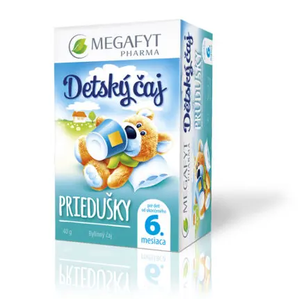 MEGAFYT Detský čaj PRIEDUŠKY inov.2015, bylinný, 20x2 g (40 g)