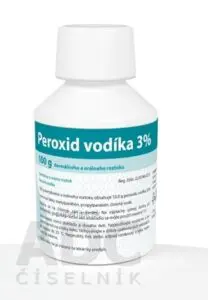 Peroxid vodíka 3 % sol dor (fľ.HDPE) 1x100 g