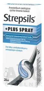 Strepsils PLUS SPRAY aer ora 1x20 ml