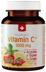 SwissMedicus Vitamín C+ 1000 mg cps 1x60 ks