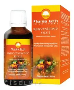 Pharma Activ RAKYTNÍKOVÝ OLEJ kvapky 1x50 ml