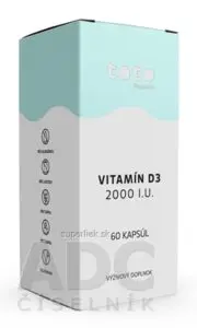 TOTO VITAMÍN D3 2000 I.U. cps (inov. 2020-07) 1x60 ks