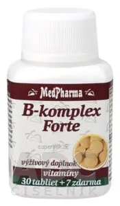 MedPharma B-komplex Forte tbl 30+7 zadarmo (37 ks)