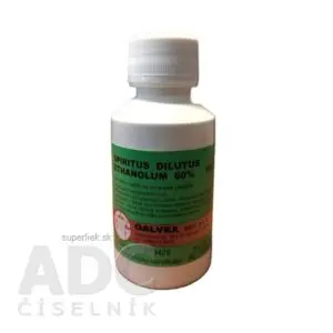 SPIRITUS DILUTUS / ETHANOLUM 60% - GALVEX 1x100 g