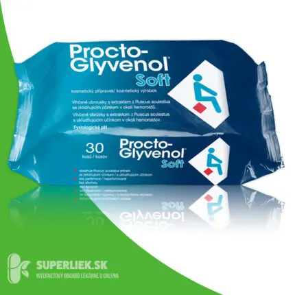 Procto-Glyvenol Soft vlhčené obrúsky 1x30 ks