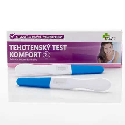 Slovakiapharm TEHOTENSKÝ TEST KOMFORT 1x2 ks