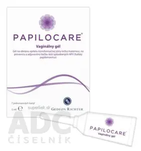 PAPILOCARE vaginálny gél 7x5 ml