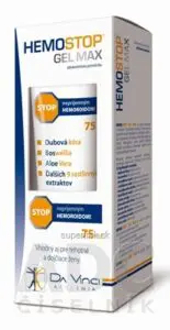 HemoStop Gél Max stop hemoroidom 1x75 ml