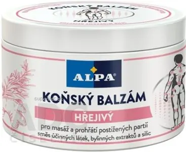 ALPA KONSKÝ BALZAM Hrejivý masážny 1x250 ml