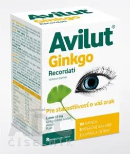 AVILUT Ginkgo Recordati cps 1x90 ks