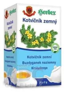 HERBEX KOTVIČNÍK zemný záparové vrecká 20x2 g (40 g)