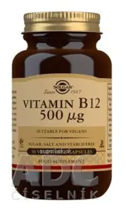 Solgar Vitamin B12 500 µg cps 1x50 ks