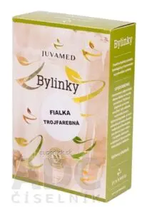 JUVAMED FIALKA TROJFAREBNÁ bylinný čaj sypaný 1x40 g