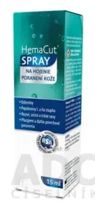 HemaCut SPRAY sprej na hojenie poranení kože 1x15 ml