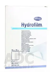 HYDROFILM samolepiaci transparentný obväz (10x15 cm) 1x10 ks