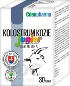 EDENPharma KOLOSTRUM KOZIE Junior tbl 1x30 ks