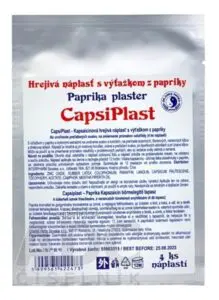 CAPSIPLAST - HREJIVÁ NÁPLASŤ S VÝŤAŽKOM Z PAPRIKY 1x4 ks