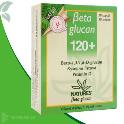 NATURES Betaglucan 120+ cps 1x30 ks