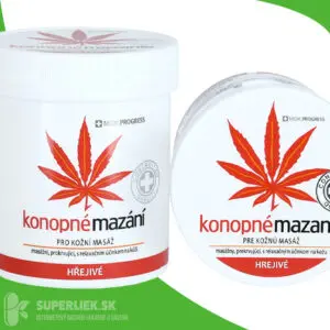 Konopné mazanie hrejivé 1x250 ml