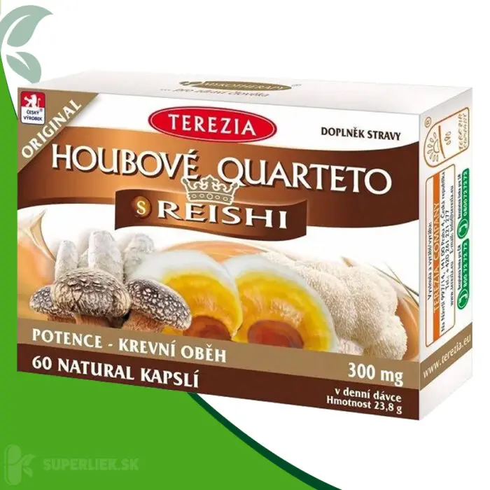 TEREZIA HUBOVÉ QUARTETO s REISHI 60 cps 1x60 ks