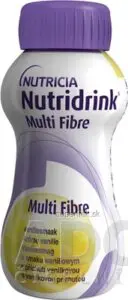 NUTRIDRINK MULTIFIBRE vanilková príchuť 4x200 ml