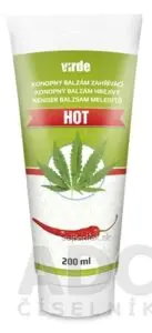 VIRDE KONOPNÝ BALZAM hrejivý HOT 1x200 ml