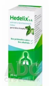 HEDELIX S.A. gtt por (liek.skl.hnedá) 1x20 ml