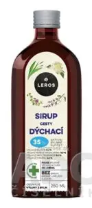 LEROS Sirup Cesty dýchacie 1x250 ml