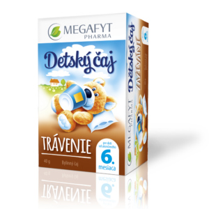 MEGAFYT Detský čaj TRÁVENIE inov.2015, bylinný čaj 20x2 g (40 g)