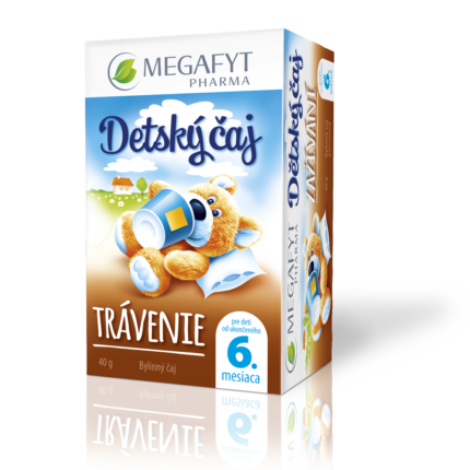 MEGAFYT Detský čaj TRÁVENIE inov.2015, bylinný čaj 20x2 g (40 g)