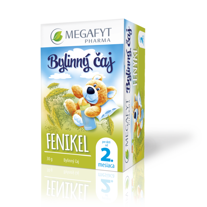 MEGAFYT Bylinný čaj FENIKEL pre deti od 2. mesiaca, 20x1,5 g (30 g)