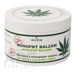 ALPA KONOPNÝ BALZAM masážny s konopným olejom 1x250 ml