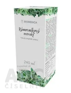 BIOMEDICA Rýmovníkový extrakt bylinný, s nádchovníkom 1x240 ml