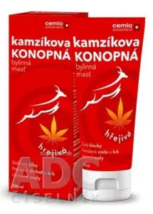 Cemio Kamzíkova konopná masť hrejivá (inov.2023) 1x200 ml