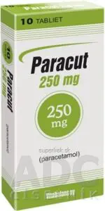 Paracut 250 mg tbl (blis.Al/PVC) 1x10 ks