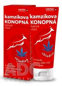 Cemio Kamzíkova konopná masť chladivá (inov.2023) 1x200 ml