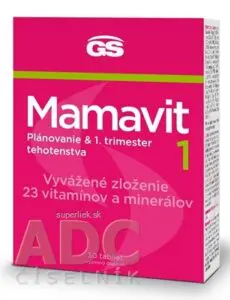 GS Mamavit 1, Plánovanie a 1. trimester tbl 1x30 ks