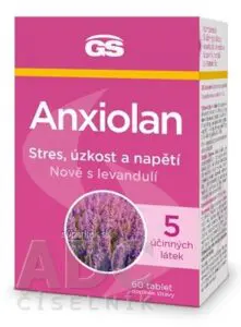 GS Anxiolan s levanduľou tbl 1x60 ks