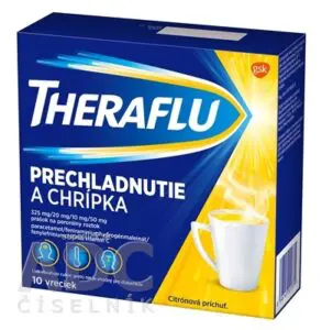 THERAFLU PRECHLADNUTIE A CHRÍPKA plo por (4-vrst.vre.PET/LDPE/Al/LDPE) 1x10 ks