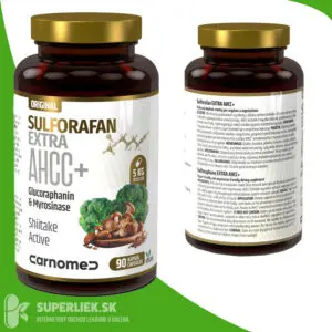 CarnoMed Sulforafan EXTRA AHCC+ cps 1x90 ks