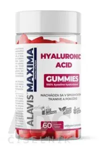 ALAVIS MAXIMA HYALURONIC ACID GUMMIES žuvacie tablety 1x60 ks