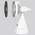 VITAMMY Dream desk fan,  USB mini stolný ventilátor, šedý