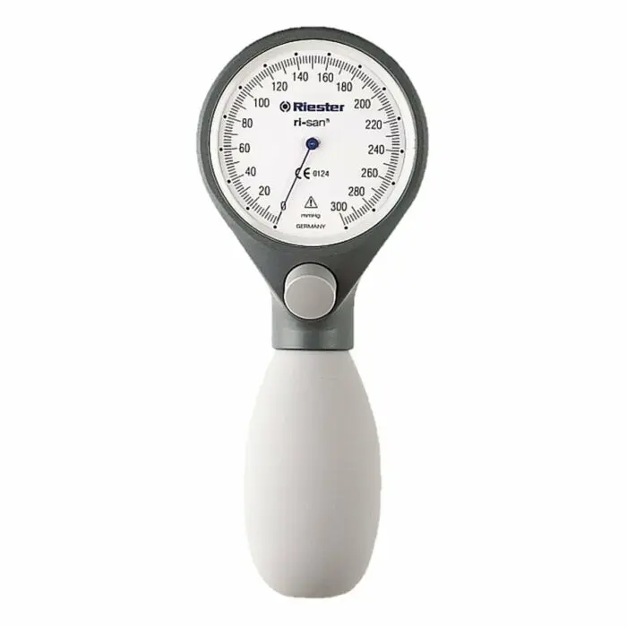 RIESTER RI-SAN 1511 Lekársky hodinkový tlakomer s manžetou s háčikmi 24 - 32cm
