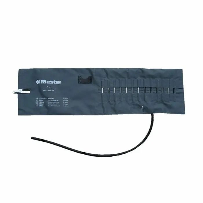 RIESTER RI-SAN 1511 Lekársky hodinkový tlakomer s manžetou s háčikmi 24 - 32cm