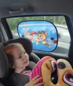 Nickelodeon Paw Patrol Slnečná clona do auta, modrá, 2ks, 3r+