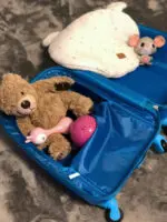 Nickelodeon Detský kufrík na kolieskach veľký, Paw Patrol, modrý, 3r+