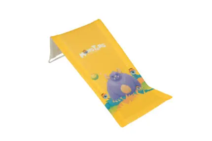 TEGA BABY Lehátko do vane Monster, žlté