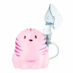 VITAMMY GATTINO A1503 Detský inhalátor vo veselom tvare mačiatka, ružový