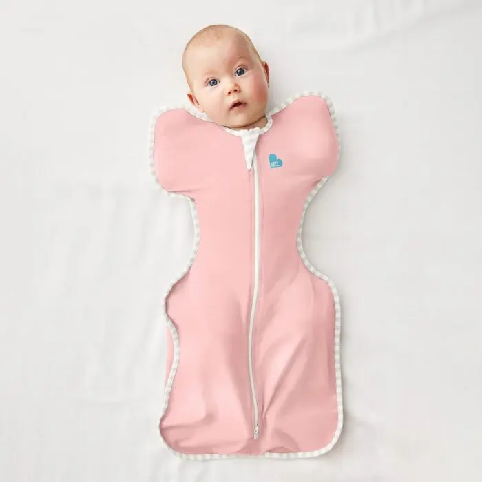 Love To Dream Swaddle UP - Zavinovačka, veľkosť S, dusty pink, 1  FÁZA, 1-3m, 3,5-6kg